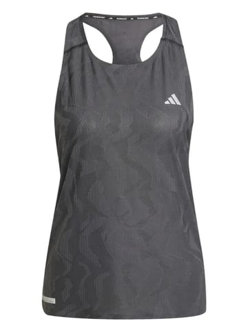 adidas Top "Ultimate" w kolorze antracytowym do biegania