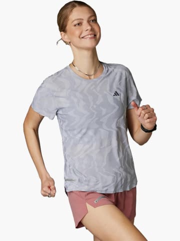 adidas Laufshirt "Ultimate" in Grau