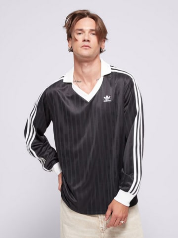 adidas Pololongsleeve in Schwarz