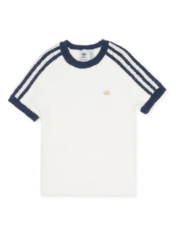 adidas Strickshirt in Creme