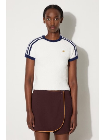 adidas Gebreid shirt crème
