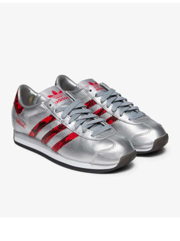 adidas Leder-Sneakers "Country Japan" in Silber