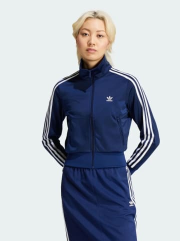 adidas Kurtka sportowa "Firebird" w kolorze granatowym