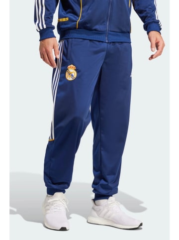 adidas Spodnie dresowe "Real Madrid 99/00" w kolorze granatowym