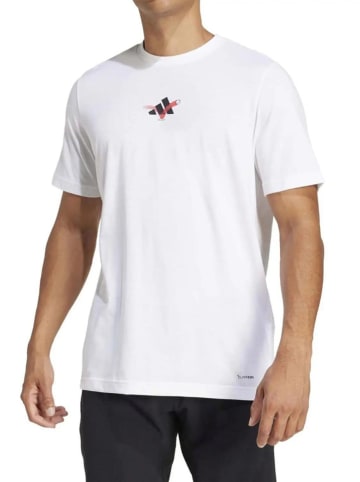 adidas Shirt in Weiß