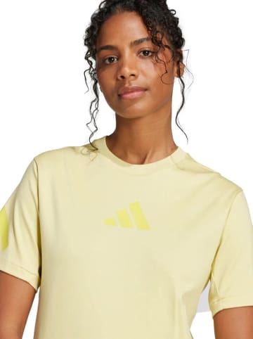 adidas Koszulka "Z.N.E" w kolorze żółtym
