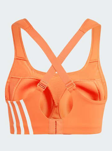 adidas Biustonosz sportowy "TLRD Impact" w kolorze pomarańczowym