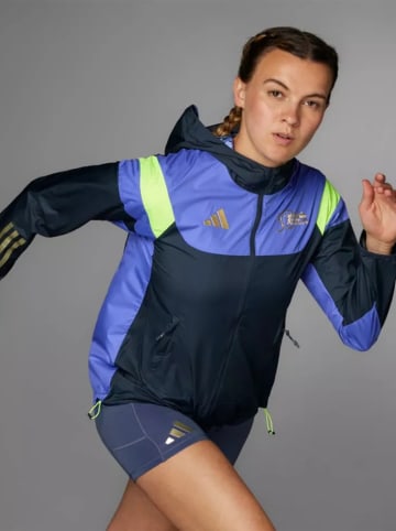adidas Laufjacke "BMW Berlin Marathon 2024 Legends" in Dunkelblau