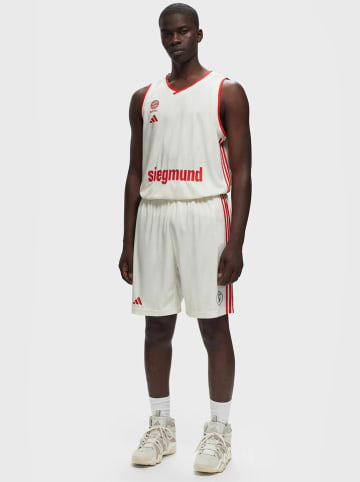 adidas Top sportowy "FC Bayern Basketball" w kolorze kremowym