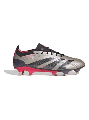 adidas Korki "Predator Elite SG" w kolorze srebrnym