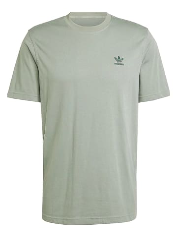 adidas Shirt "Trefoil Essentials" in Grün