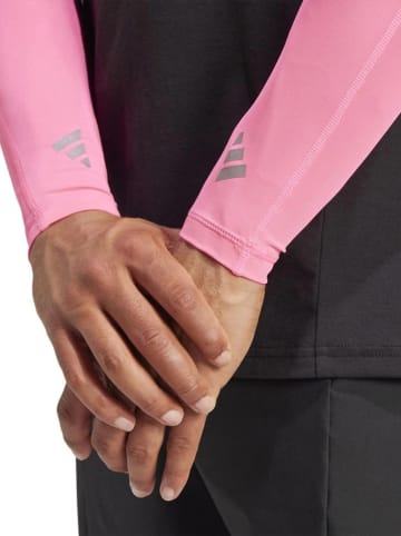 adidas Rękawy sportowe "Aeroready" w kolorze różowym