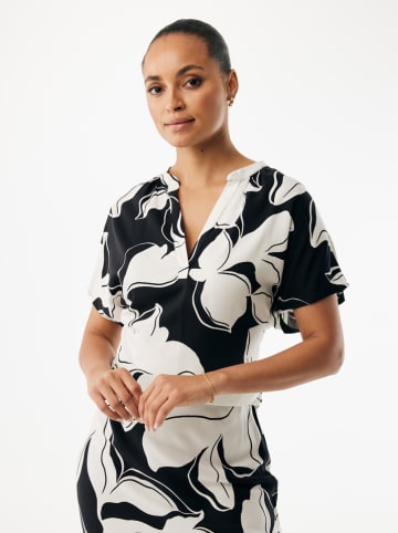 Mexx Bluse "Petulia" in Schwarz/ Weiß