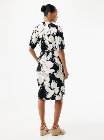 Mexx Sukienka "Daphodill" w kolorze czarno-białym