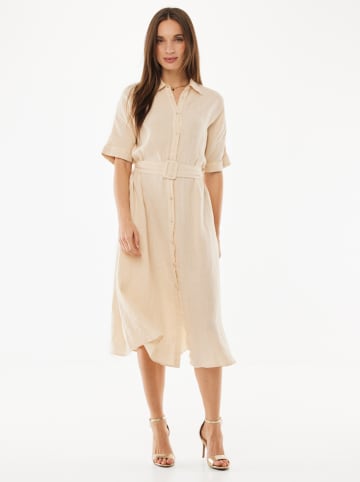 Mexx Leinen-Kleid in Sand