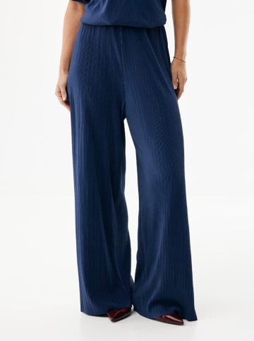 Mexx Plisseehose in Dunkelblau