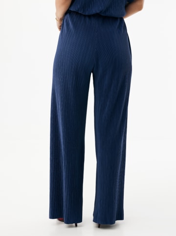 Mexx Plisseehose in Dunkelblau