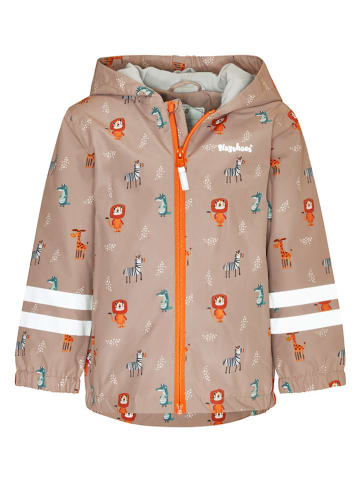 Playshoes Regenjacke in Hellbraun