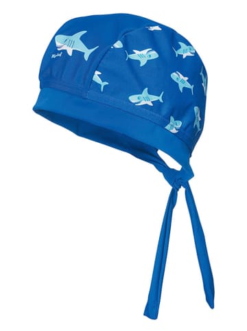 Playshoes Strandmütze "Hai" in Blau