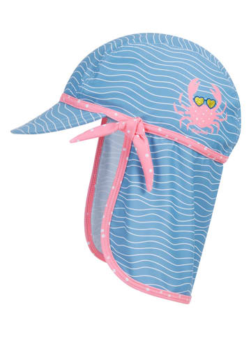 Playshoes Pet met nekbescherming "Kreeft" lichtblauw