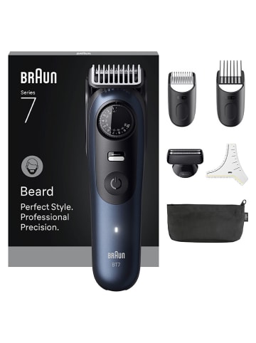 Braun Barttrimmer ''Series 7'' in Dunkelblau