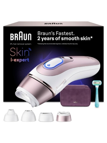 Braun IPL ontharingsapparaat "Skin i-expert Pro IPL PL7431" wit