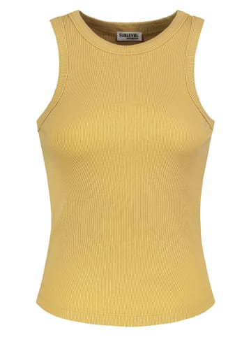 Sublevel Top w kolorze żółtym