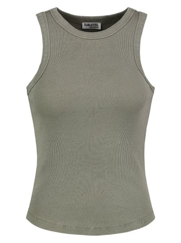 Sublevel Top w kolorze khaki