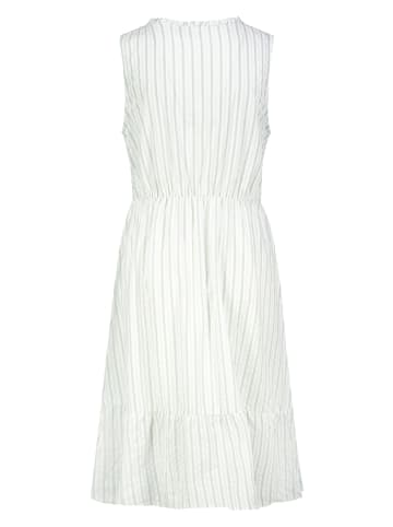 Sublevel Jurk wit/mintgroen