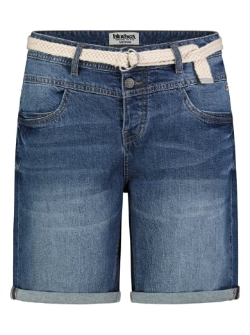 Sublevel Spijkerbermuda donkerblauw