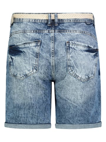 Sublevel Spijkerbermuda blauw