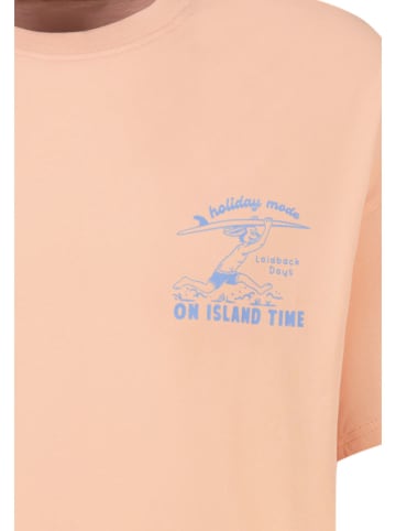 Sublevel Shirt oranje/blauw