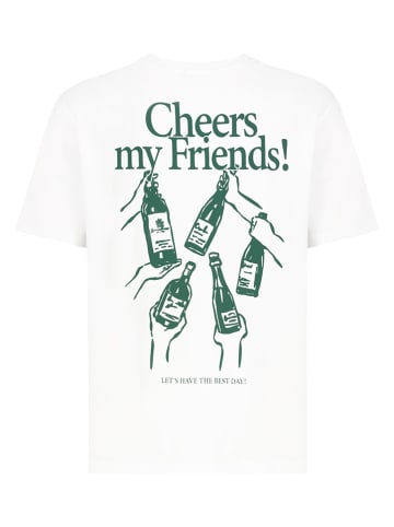 Sublevel Shirt wit/groen