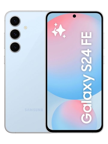 Samsung Galaxy S24 FE w kolorze błękitnym - 128 GB