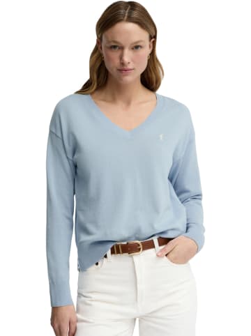 Polo Club Pullover in Hellblau