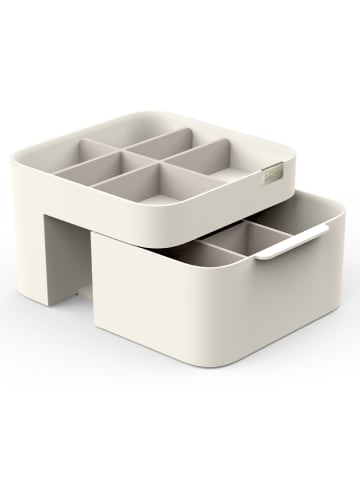JosephJoseph Organizer "Viva" w kolorze beżowym do kosmetyków - 19,5 x 12 x 18,5 cm