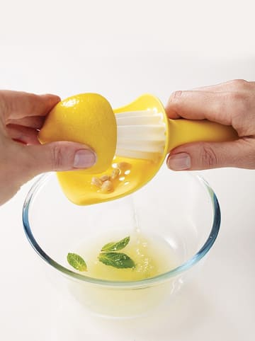 JosephJoseph Citruspers "Catcher" geel - (L)16,6 cm