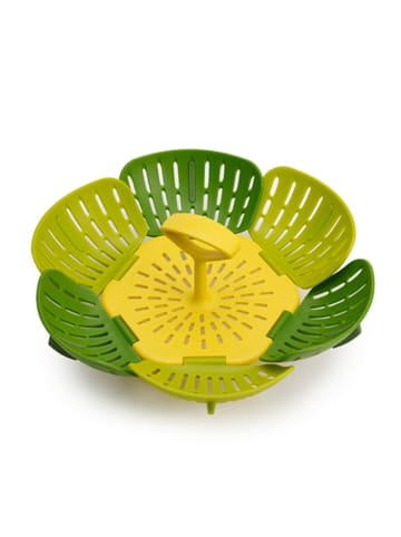 JosephJoseph Wkład w kolorze zielono-żółtym do gotowania na parze - Ø 16 cm