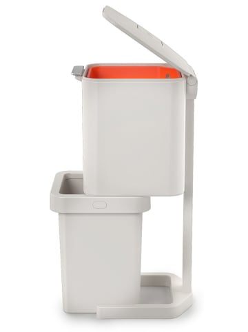 JosephJoseph Afvalbak "Totem Pop" crème - 60 l