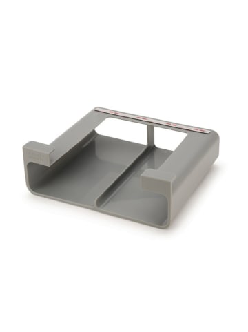 JosephJoseph Organizer w kolorze szarym na folie i torby spożywcze - 26,3 x 9 x 22 cm