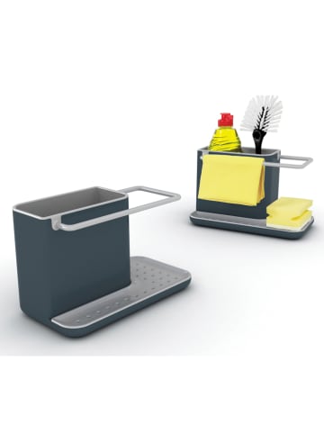 JosephJoseph Spülorganizer "Caddy" in Grau - (B)20 x (H)11,5 x (T)13,5 cm
