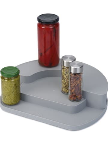 JosephJoseph Organizer "CupboardStore" w kolorze szarym na regał - 33 x 7 x 28 cm