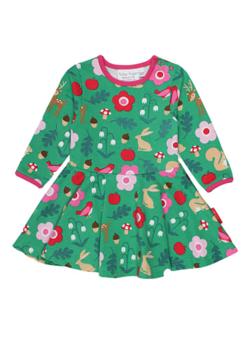 Toby Tiger Kleid in Grün/ Bunt