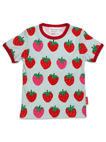 Toby Tiger 2tlg. Outfit "Strawberry" in Weiß/ Rot