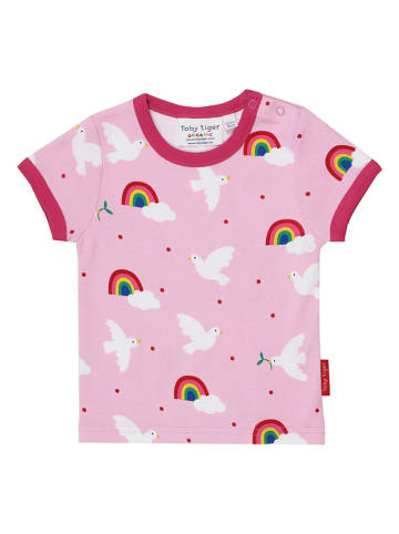 Toby Tiger Shirt "Dove" in Pink