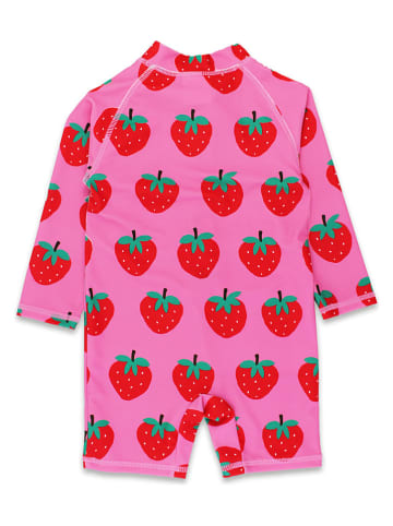 Toby Tiger Bade-Overall in Pink