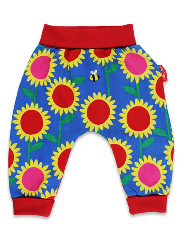 Toby Tiger Sweathose in Blau/ Rot