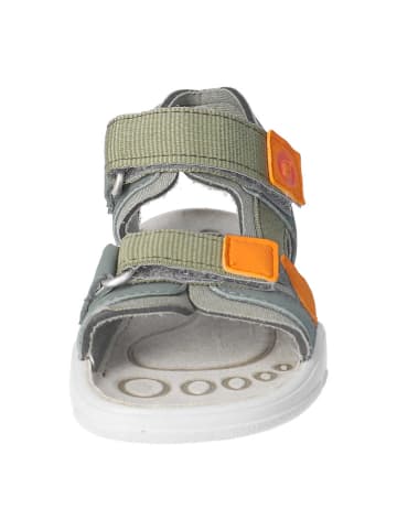 Ricosta Barfußschuhe  "Biggi" in Khaki/ Orange/ Grau