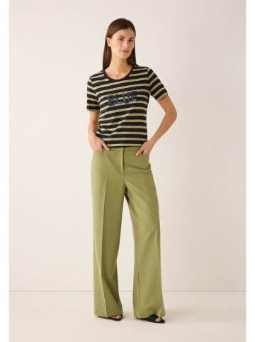 More & More Shirt donkerblauw/kaki