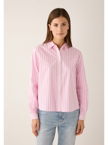 More & More Blouse lichtroze/wit